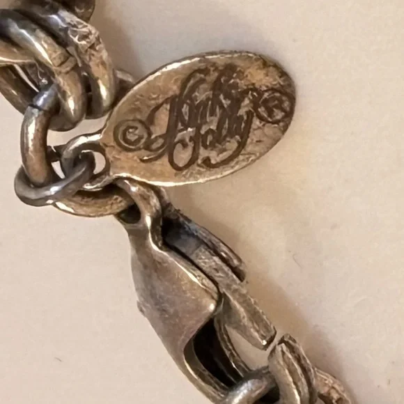 Kirks Folley Silver Magnetic Chain/Crystals - Picture 7 of 11